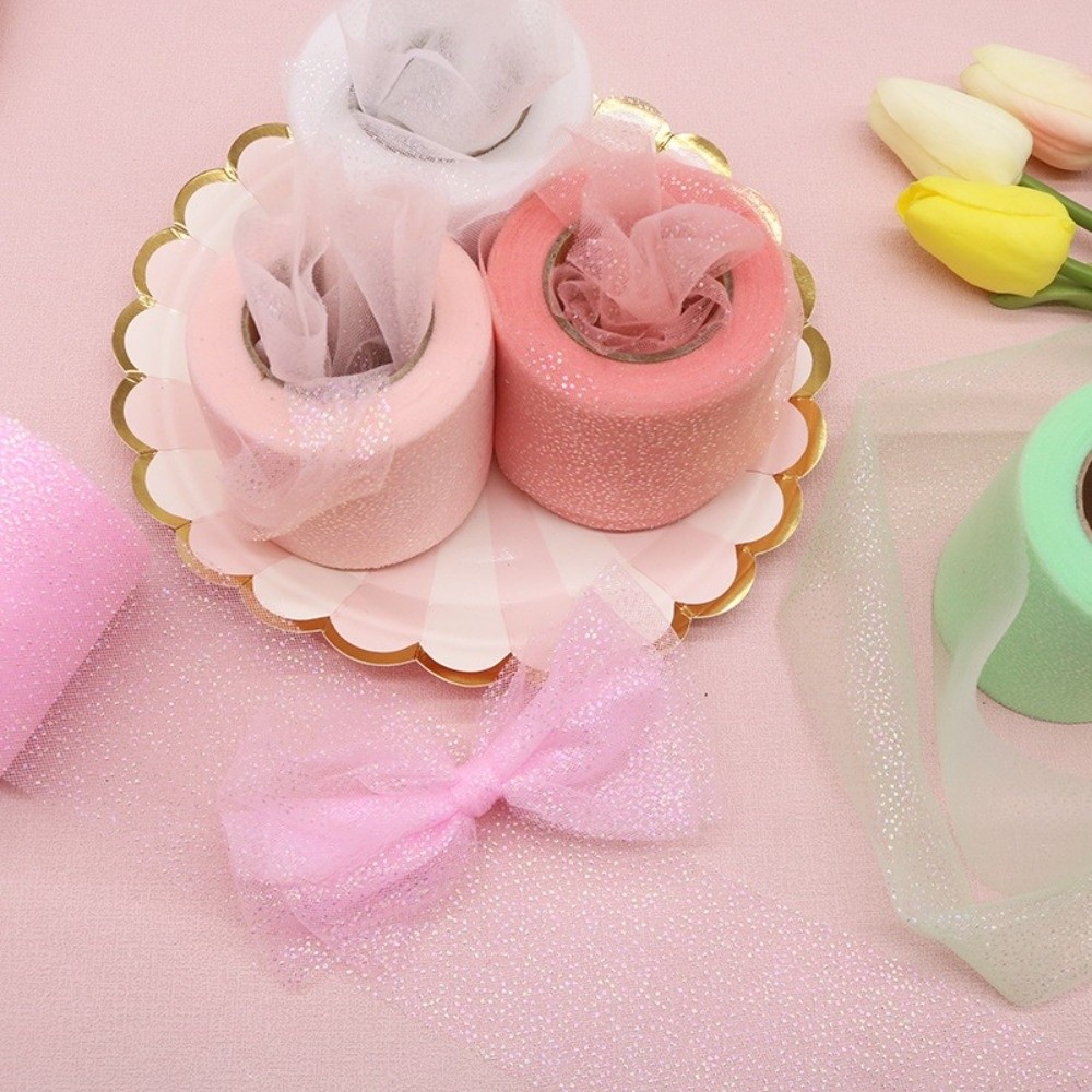 Ribbon Organza Roll - 6 CM 25 Metre Kristal Payet