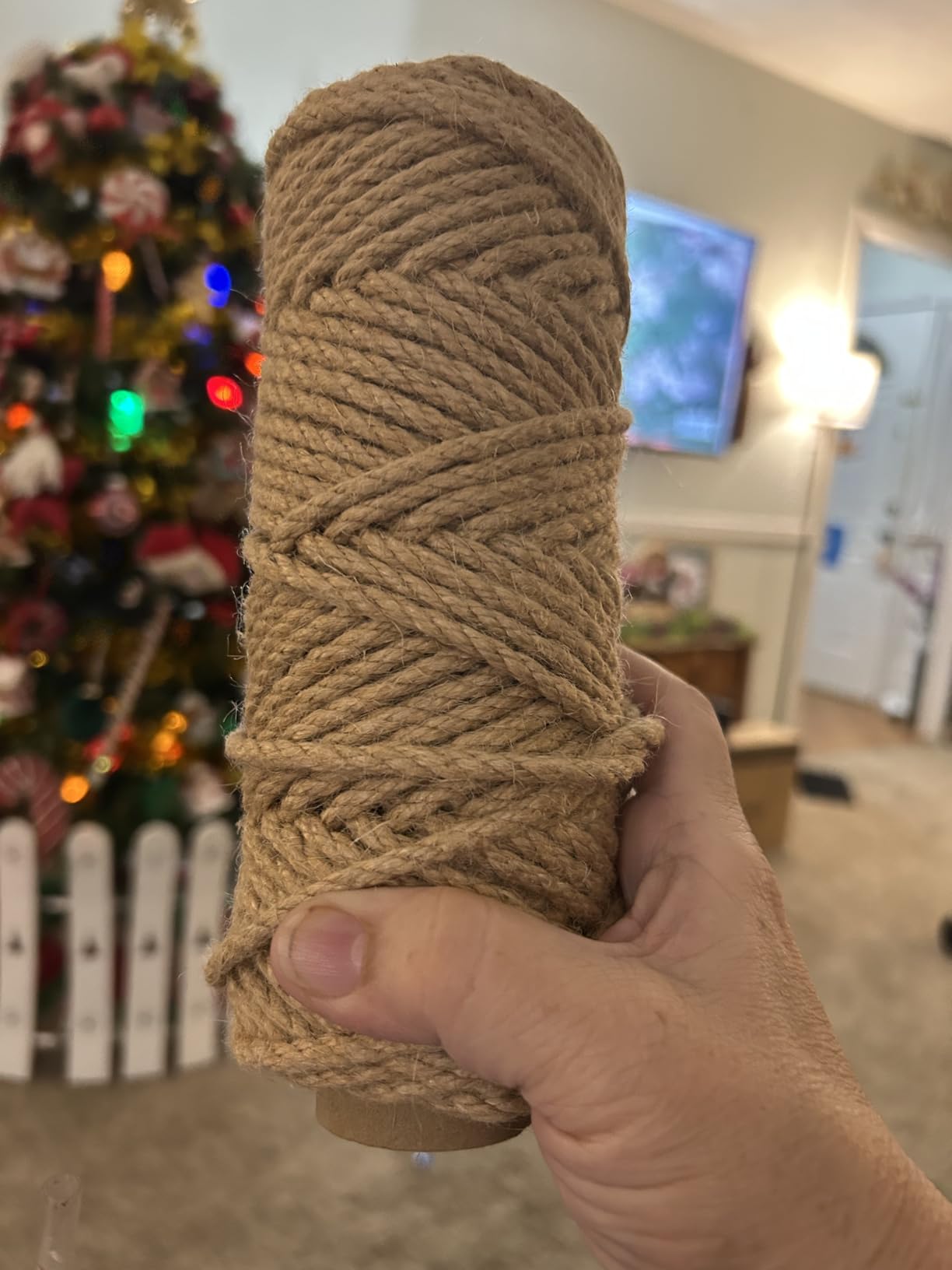Twine Jute Natural - Doğal Jüt Sicim 4/5/6mm Ağır Hizmet
