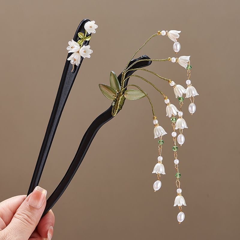 Florist Supplies - Vadideki zambak çiçeği yaprakları taklit inci