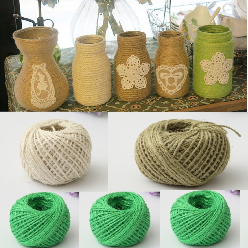 Twine Jute Natural - Sanat El Sanatları ve Bahçecilik için