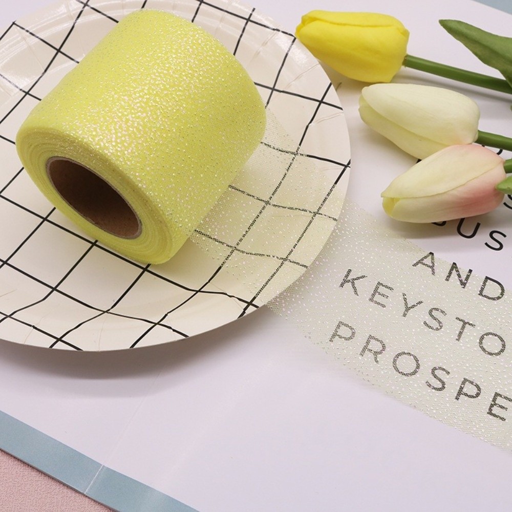 6 CM 25 Metre Kristal Payet Ku - Ribbon Organza Roll incelemesi ve fiyatı
