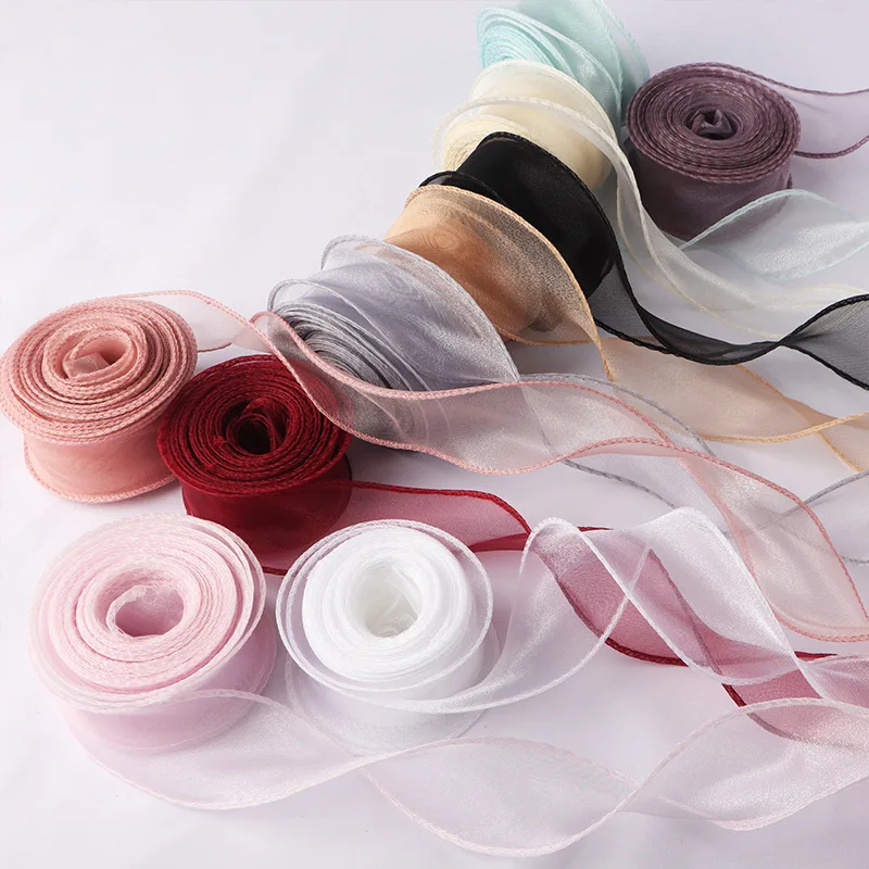10 yard 40mm rulo ipek kurdele - Ribbon Organza Roll incelemesi ve fiyatı