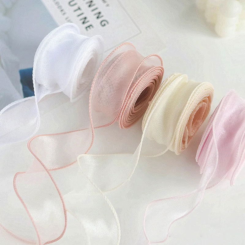 10 yard 40mm rulo ipek kurdele - Ribbon Organza Roll incelemesi ve fiyatı