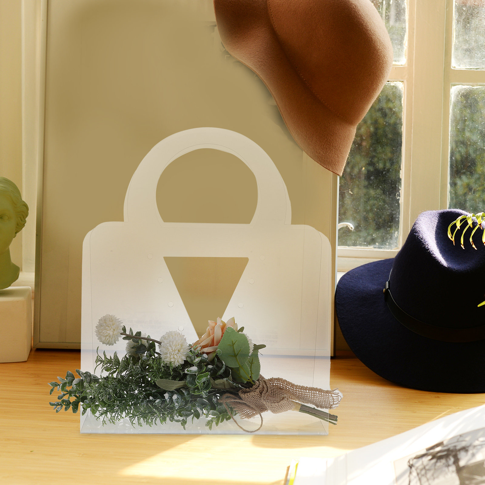 4 Adet Şeffaf Buket Hediye Çan - Florist Supply Shop incelemesi ve fiyatı