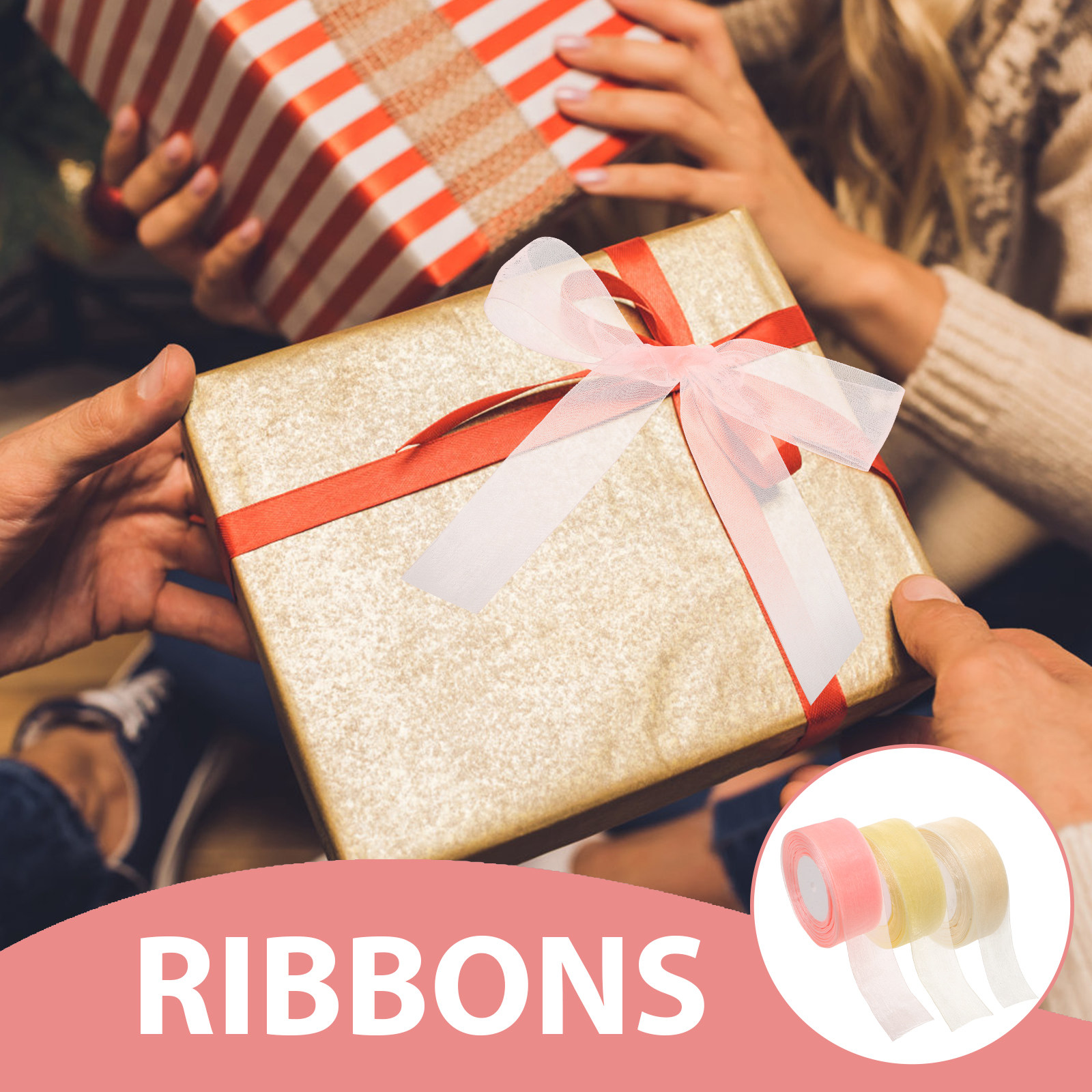 3 rulo şeffaf organze kurdele  - Ribbon Organza Roll incelemesi ve fiyatı