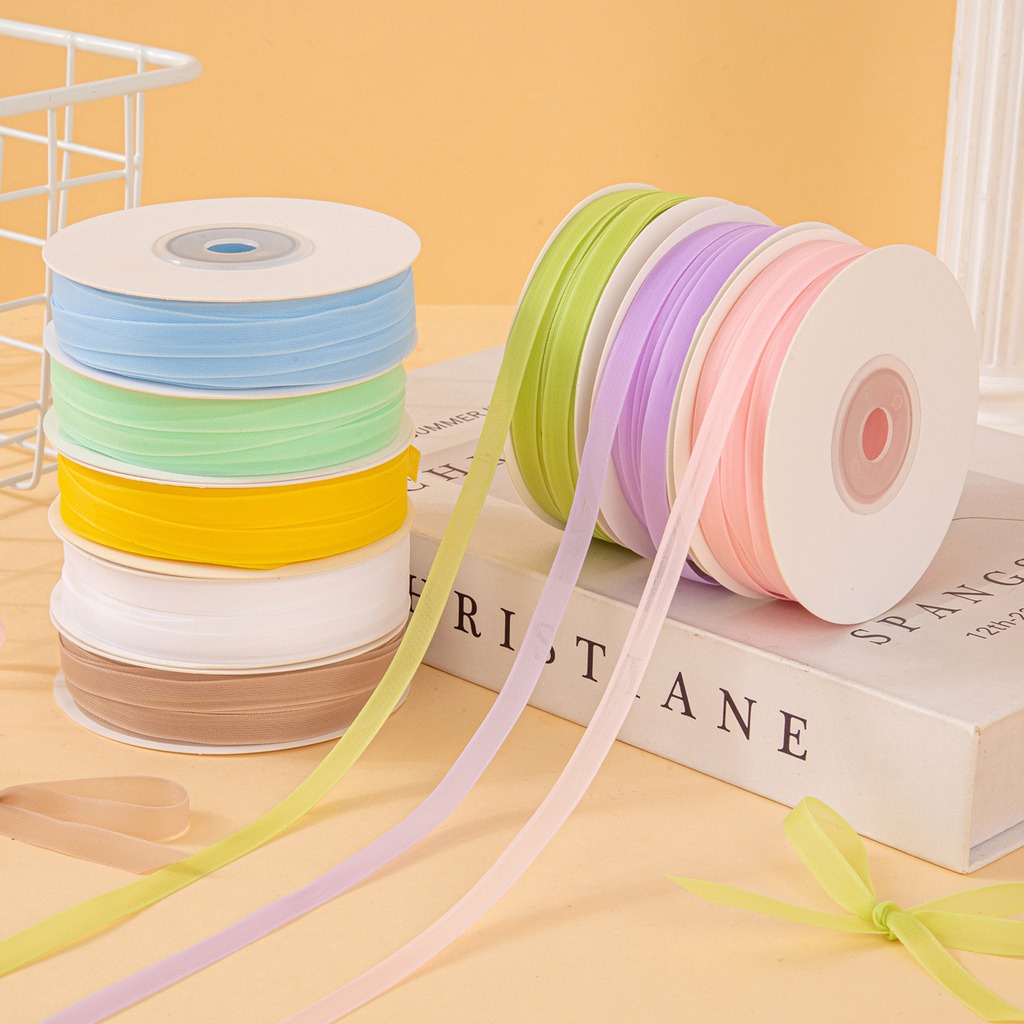 25 Yard/Rulo 6mm Çift Taraflı  - Ribbon Organza Roll incelemesi ve fiyatı