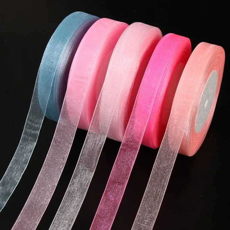 15mm 50 yard/rulo Organze Kurd - Ribbon Organza Roll incelemesi ve fiyatı