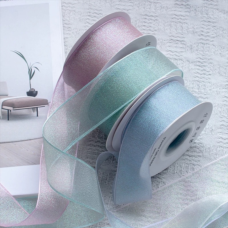 10 metre rulo 4CM renkli organ - Ribbon Organza Roll incelemesi ve fiyatı