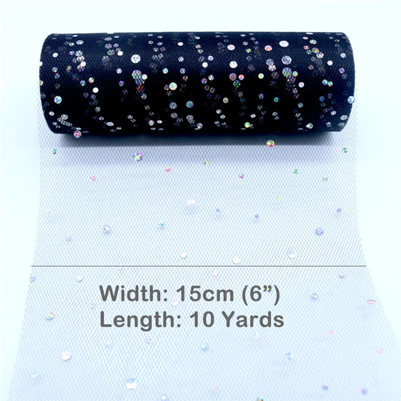 Glitter pullu tül rulosu 15 cm - Ribbon Organza Roll incelemesi ve fiyatı