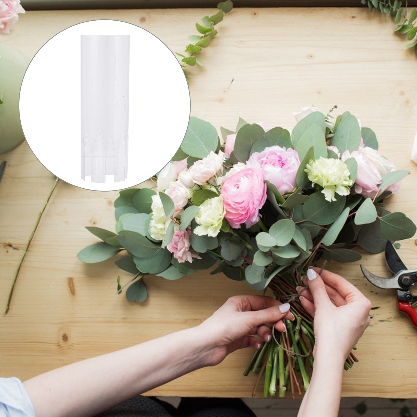 10 Adet Plastik Buket Tutucu T - Florist Supply Shop incelemesi ve fiyatı