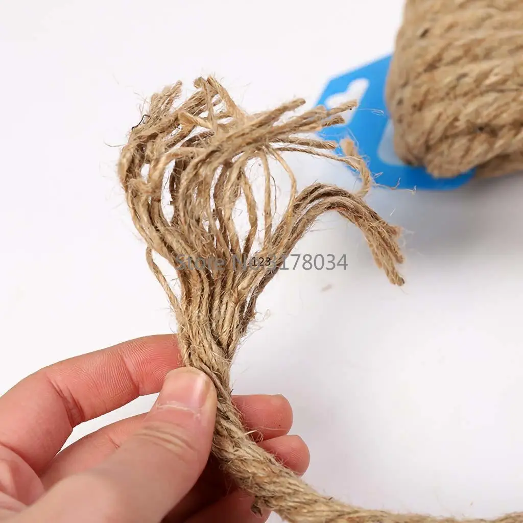 10mm 1m-100m Doğal Jüt Halat A - Twine Jute Natural incelemesi ve fiyatı