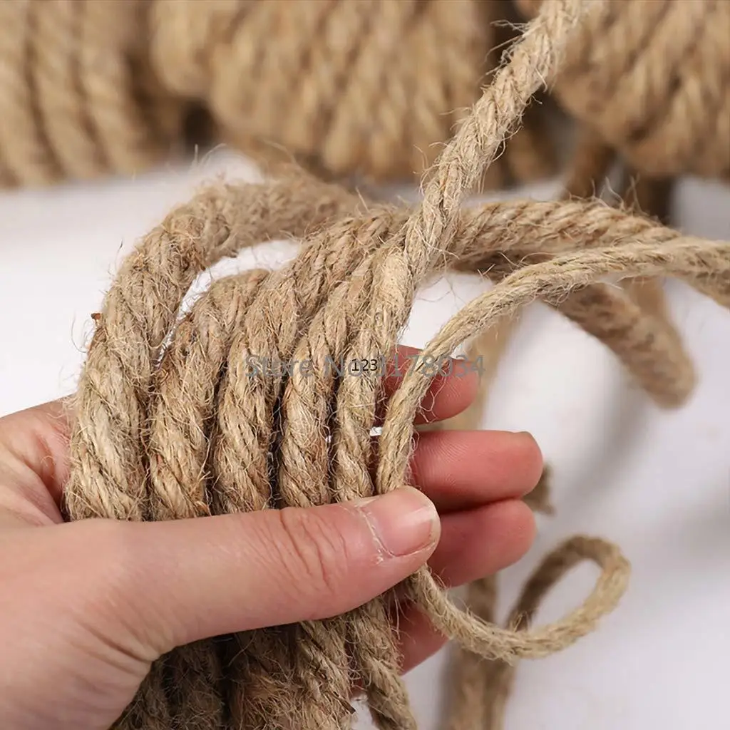 10mm 1m-100m Doğal Jüt Halat A - Twine Jute Natural incelemesi ve fiyatı