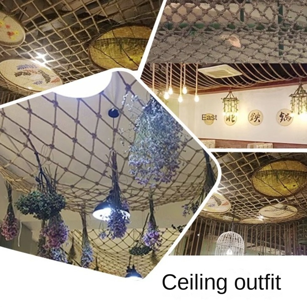 Kenevir Halat Tırmanma Ağı Doğ - Twine Jute Natural incelemesi ve fiyatı